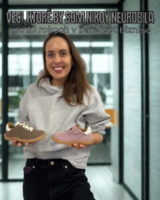 Po 10 rokoch skúseností v barefoot biznise mám jasno. 🙂 Sú rozhodnutia, ktoré už pri výbere detských topánok nikdy...